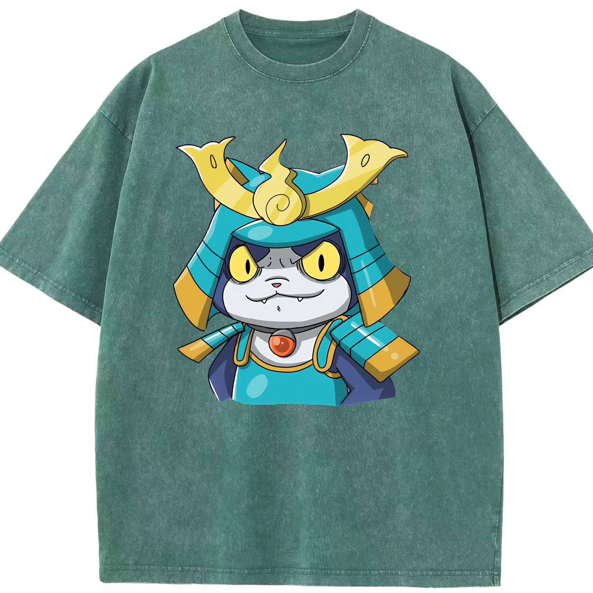 （画像用） 妖怪ウォッチ Yo-kai Watch 綿100% ヴィンテージ風 半袖Tシャツ（フロントプリント）